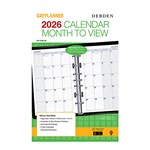 DEBDEN 2022 DAYPLANNER DESK EDITION REFILL MONTH TO VIEW 216 X 140MM WHITE