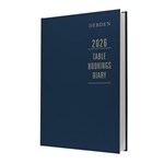 COLLINS 2022 TABLE BOOKINGS DIARY 2PAGE PER DAY A4 BLUE