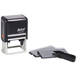DESKMATE RP2241D DIY SELFINKING DATE STAMP KIT 4MM TEXT BLACK