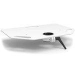 COMPULOCKS RISE FREEDOM POLE STAND KEYBOARD SHELF WHITE