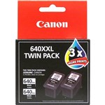 CANON PG640XXL INK CARTRIDGE EXTRA HIGH YIELD BLACK TWIN PACK