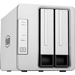TERRAMASTER F2220 2BAY NAS PERSONAL CLOUD STORAGE INTEL QUADCORE 14GHZ 1GB