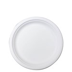 ENVIROCHOICE PLATE ROUND NATURAL FIBRE 225MM PACK 25