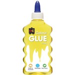 EDUCATIONAL COLOURS COLOUR GLUE 177ML YELLOW