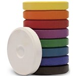 EDUCATIONAL COLOURS TEMPERABLOCK DISC REFILL ASSORTED PACK 9