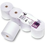 VICTORY 606 CASH REGISTER ROLL 2 PLY 76 X 76 X 115MM PACK 4