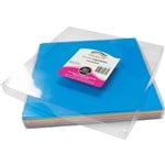 RAINBOW KINDER SHAPES PAPER SQUARE 85GSM 254MM GLOSSY ASSORTED PACK 360