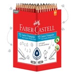 FABER CASTELL TRIANGULAR BLACKLEAD PENCILS HB EACH 7011886