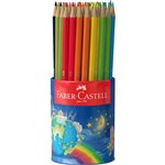 FABERCASTELL WATERCOLOUR PENCILS ASSORTED TIN CUP 72