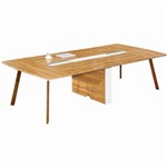 ARBOR EXECUTIVE BOARDROOM TABLE 3200 X 1300 X 720MM AMERICAN WALNUT