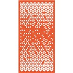 FILASORB HANGING SCREEN BLIZZARD 1220 X 2800 X 12MM CARROT