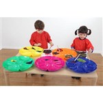 EDUCATIONAL COLOURS SORTING TRAYS FLOWER ASSORTED PACK 6