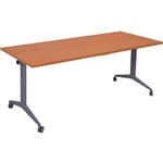 RAPIDLINE FLIP TOP TABLE 1500 X 750MM CHERRY