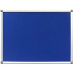RAPIDLINE STANDARD PINBOARD 900 X 600 X 15MM BLUE