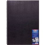 JASART SPECIALTY VISUAL ART DIARY BLACK AND WHITE A4 60 SHEET