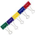 CELCO FOLDBACK CLIPS PRINTED 25MM PACK 10 7022259