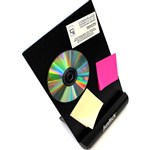 JUSTICK NOTICE BOARD DESKTOP ELECTRO ADHESION 203 X 279MM BLACK