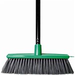 OATES WORKMASTER PATIO BROOM WITH HANDLE
