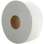 TRU SOFT JUMBO TOILET ROLL 1PLY 650M WHITE