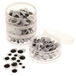 EDUCATIONAL COLOURS JOGGLE EYES BLACKWHITE ASSORTED PACK 300