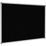 VISIONCHART KROMMENIE PINBOARD ALUMINIUM FRAME 1200 X 1200MM BLACK OLIVE