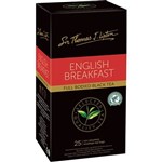 SIR THOMAS LIPTON ENGLISH BREAKFAST ENVELOPE TEA BAGS PACK 25