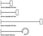 35MM HAT HOOK PIN BX 5000 TAGS