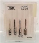 TAGGING NEEDLES PACK 4 REGULAR