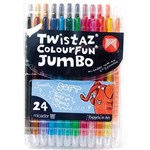 MICADOR TWISTAZ RETRACTABLE CRAYONS ASSORTED PACK 24