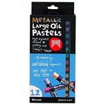 MICADOR METALLIC OIL PASTELS PACK 12
