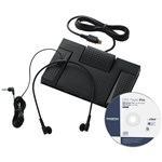 OLYMPUS AS2400 DIGITAL TRANSCRIPTION KIT BLACK