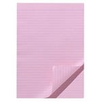 WRITER EXAM PAPER 70GSM 8MM RULED UNPUNCHED 294 X 208MM PINK 500 SHEETS