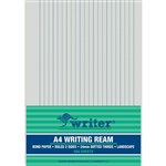 WRITER WRITING PAPER 24MM DOTTED THIRDS LANDSCAPE 500 SHEETS A4