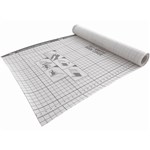 PROTEXT EVERYDAY SELF ADHESIVE BOOK COVER 50 MICRON CLEAR 450MM X 15M ROLL