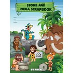 STONE AGE MEGA SCRAP BOOK 70GSM 64 PAGE 330 X 240MM