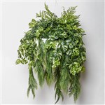PLANT IMAGE HALF WALL PLANTER 180 X 250MM GREEN BLACK