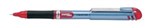 PENTEL ENERGEL ROLLERBALL LIQUID GEL INK PEN FINE RED