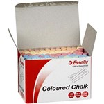 CHALK ASSORTED COLOUR DUSTLESS BOX 100