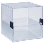 ESSELTE SHELF MODULAR SYSTEM 152MM CUBE 2 DRAW CLEAR