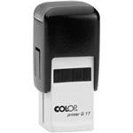 COLOP Q17 CUSTOM MADE PRINTER SELFINKING STAMP 17 X 17MM