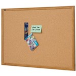QUARTET CORKBOARD 1500 X 900MM OAK FRAME