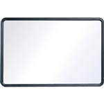 QUARTET CONTOUR WHITEBOARD NONMAGNETIC 900 X 600MM GRAPHITE FRAME