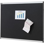 QUARTET PRESTIGE FABRIC BOARD 1800 X 1200MM BLACK