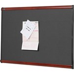 QUARTET PRESTIGE FABRIC BOARD 900 X 600MM GREY DIAMOND