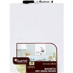 QUARTET WHITEBOARD MAGNETIC TILE GRID 216 X 280MM WHITE