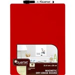 QUARTET WHITEBOARD MAGNETIC TILE 216 X 280MM RED