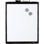 QUARTET BASICS WHITEBOARD 280 X 360MM BLACK FRAME