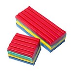 EDUCATIONAL COLOURS MODELLING CLAY 500G ASSORTED LAYERS