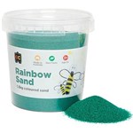 EDUCATIONAL COLOURS RAINBOW SAND 13KG JAR DARK GREEN