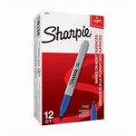 SHARPIE PERMANENT MARKER BULLET FINE 10MM BLUE